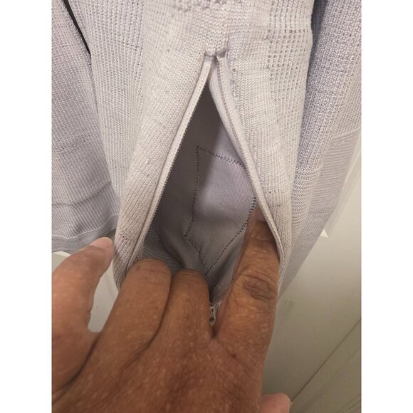 Adidas Washington Huskies Full-Zip Gray Hoodie Sweatshirt Raglan Sleeves Zipper - Picture 7 of 13